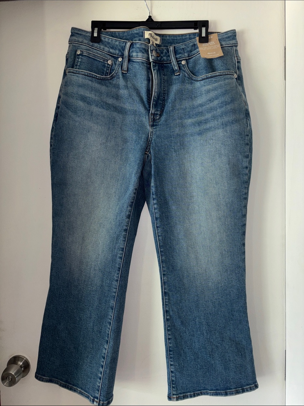 NWT Madewell Mid-Rise Kick Out